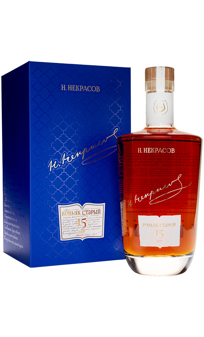Коньяк КС Н. Некрасов 15 лет