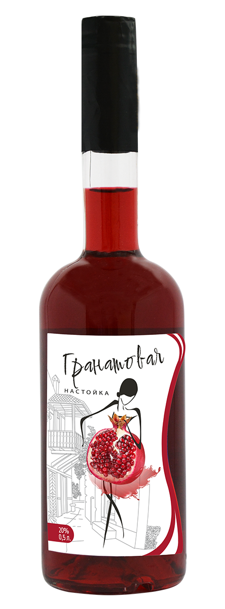 Настойка Стрижамент Гранатовая